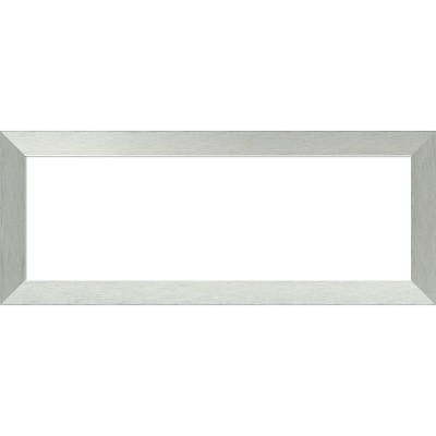 Amanti Art Brushed Sterling Silver Framed Dry Erase Magnetic Board