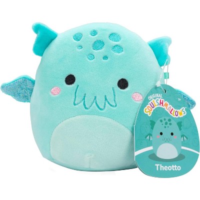 Squishmallows Theotto The Cthulhu - Official 5-Inch Jazwares Plush - Collectible Soft & Squishy Mini Stuffed Animal Toy - Gift for Kids, Girls & Boys