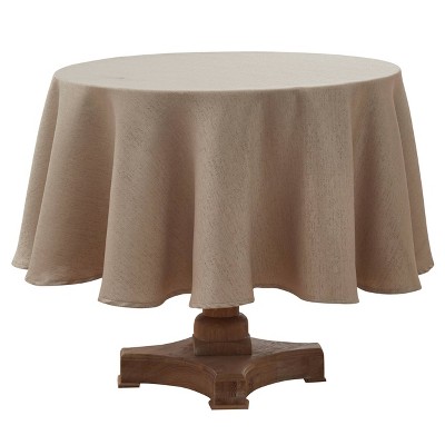 Teflon 70" Microfiber Addison Eco Elite Round Tablecloth