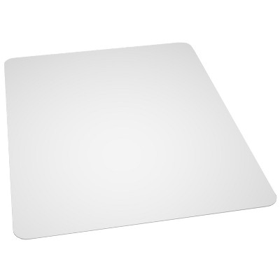 3'x4' Rectangle Solid Office Chair Mat Clear - Emma and Oliver