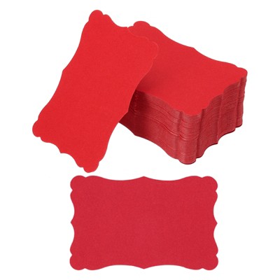 Unique Bargains Paper Mini DIY Gift Double-sided Blank Index Flash Cards 120 Pcs