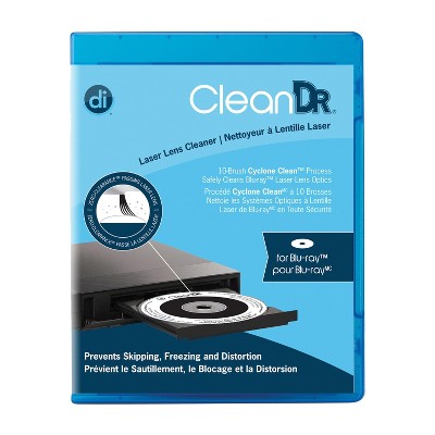 Digital Innovations™ CleanDr® for Blu-ray™ Laser Lens Cleaner in White