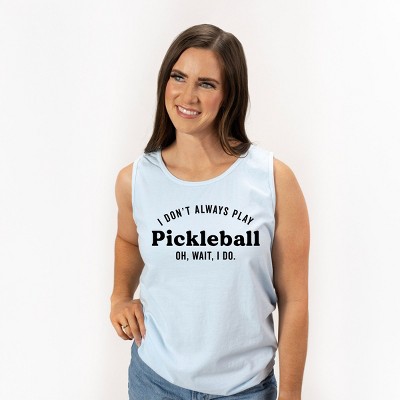 Simply Sage Market I Don't Always Play Pickleball Garment Dyed Tank