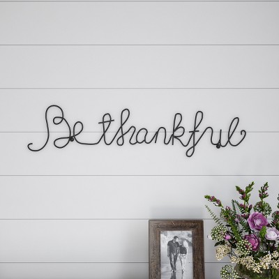 Hasting Home Metal Cursive Cutout Sign-3D Word Art Home Accent Décor