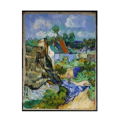 Masters Collection 'Houses At Auvers Vincent Van Gogh' Canvas Art