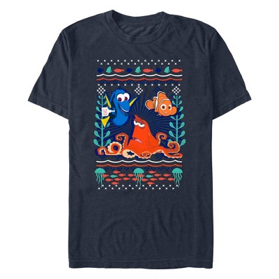 Men's Finding Dory Ugly Sweater Print T-Shirt