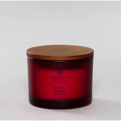 Chesapeake Bay Candle Mind and Body Frosted Glass Lidded Jar Candle