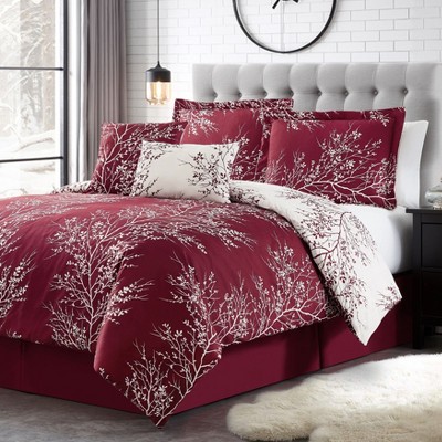 BrylaneHome Reversible Foliage Comforter Set