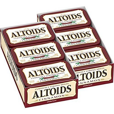 Altoids 12 Pack Cinnamon Mint Candies 1.76oz Tins