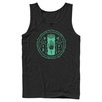 Mens Nintendo The Legend of Zelda: Tears of the Kingdom Glowing Shrine Rune Tank Top