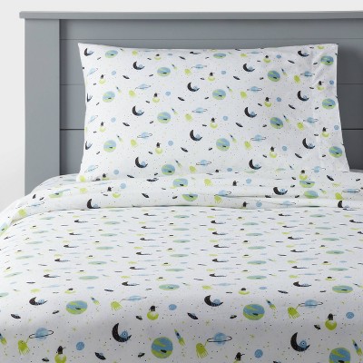 Space Kids' Cotton Sheet Set - Pillowfort™