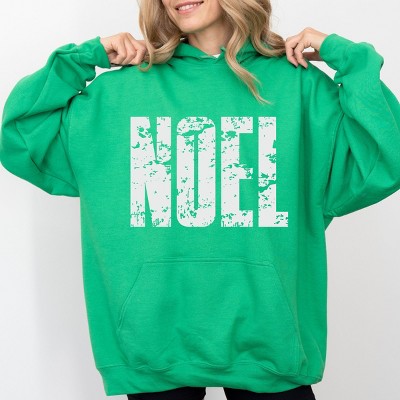 Noel Block Distressed - Women's Graphic Hoodie