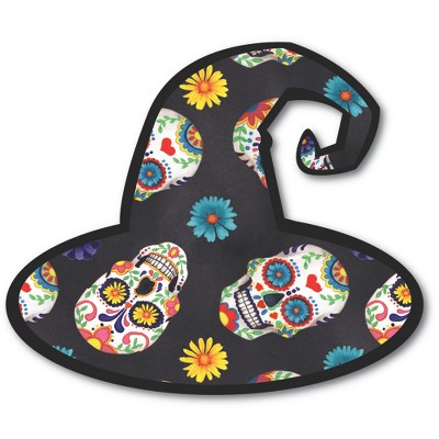 Courtside Market Skull Pattern 15x15 Witches Hat Artboard