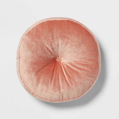 Round Velvet Decorative Throw Pillow - Threshold™