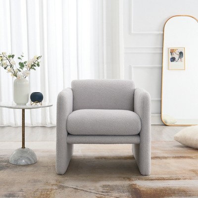 Christopher Knight Home Micah Modern Boucle Accent Chair
