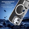Entronix [Magnetic] Case Compatible with iPhone 17 – [Glossy] Color Back with Camera Frame Stand - 3 of 4