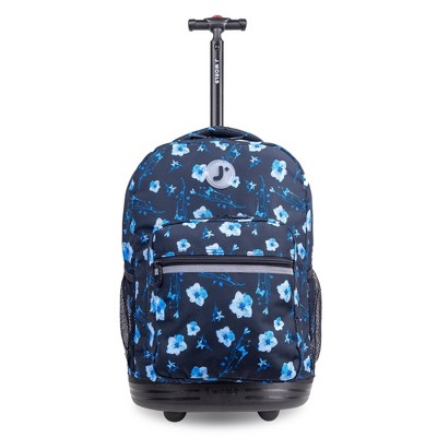 J World Sunrise 18" Rolling Backpack