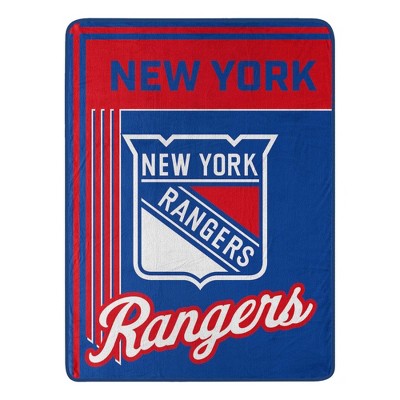 Sweet Home Collection NHL New York Rangers Microfiber Plush Throw Blanket