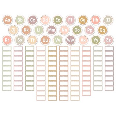 Teacher Created Resources® Terrazzo Tones Word Wall Bulletin Board Set, 125 Pieces
