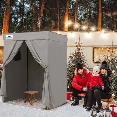 EAGLE PEAK Flex Compact 5x5 Pop-up Canopy Changing Room, Portable Privacy Dressing Room