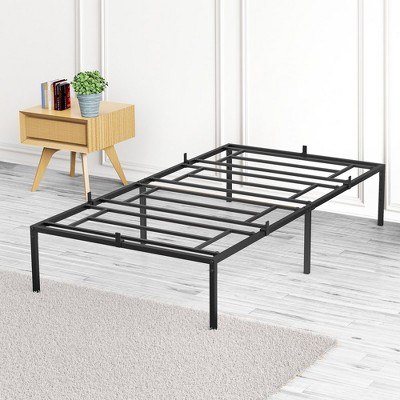 Bed Frame with Steel Slat Support