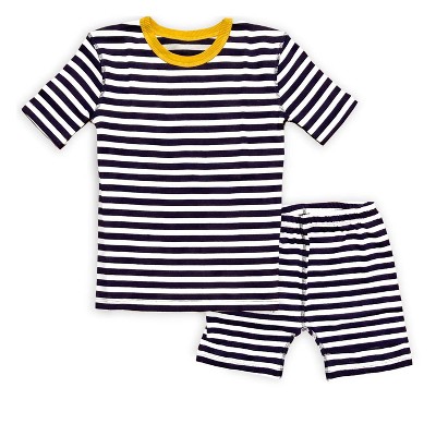 Mightly Kids' Fair Trade 100% Organic Cotton Tight Fit Shorite Pajamas Set