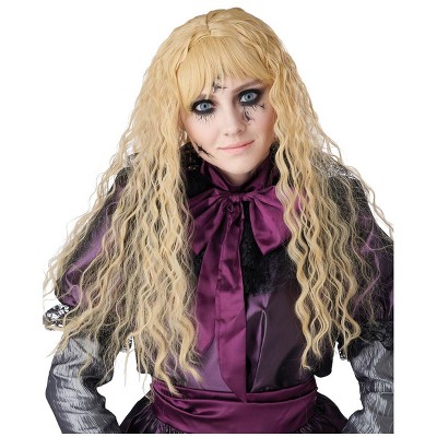 California Costumes Creepy Doll Wig (Blonde)