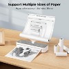 PeriPage Portable Bluetooth Thermal Printer: US Letter & A4 Thermal Paper, Android Compatible, iOS, Laptops -  Inkless Mobile Office Printer - 4 of 4