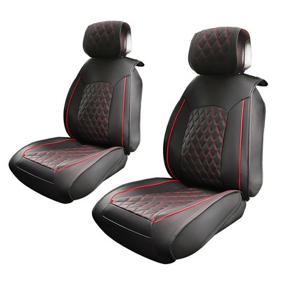 Unique Bargains Car Front Seat Covers Seat Protectors Pad for Toyota Tacoma 05-24 2 Pcs