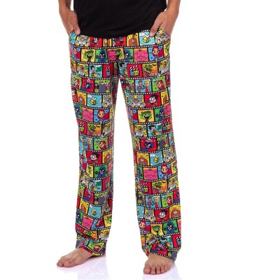 Teen Titans Go Pajama Pants Men's Characters Film Strip Lounge Sleep Bottom