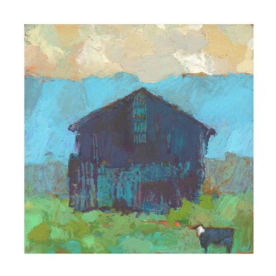 Trademark Fine Art - Sue Jachimiec  Pongo Barn Canvas Art