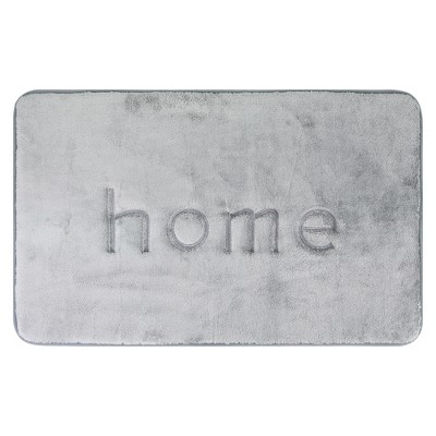 REGALWOVEN Funny Letters Bathroom Absorbent Non-Slip Washable Shower Bath Rugs
