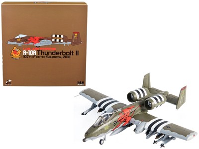 Fairchild Republic A-10A Thunderbolt II Aircraft "US Air Force 100th Anniversary Edition" (2018) 1/144 Diecast Model by JC Wings
