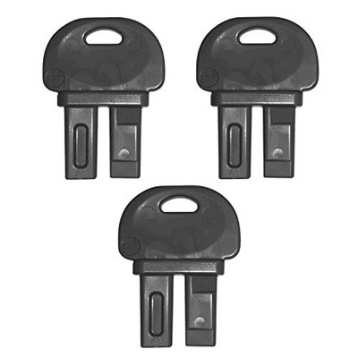 Exterminators Choice Replacement Bait Box Keys - 3 Pack - Works With Green and Black Exterminators Choice Bait Box Key