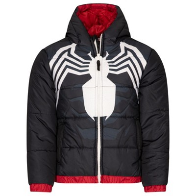 Marvel Zip Up Cosplay Winter Coat Puffer Jacket Sizes (2T - 14-16)