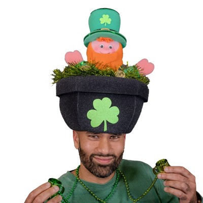 Foam Party Hats St. Patrick's Leprechaun Hat