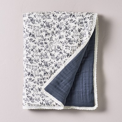 Reversible Muslin Baby Blanket - Hearth & Hand™ with Magnolia