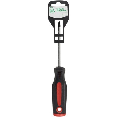Smart Savers  #2 x 4 In. Phillips Screwdriver AA224 Pack of 12