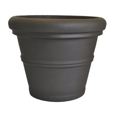 Tusco Products Plastic Rolled Rim Planter