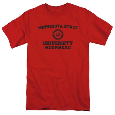 Men's Minnesota State University Moorhead Official Circle Logo T-Shirt Circle Logo