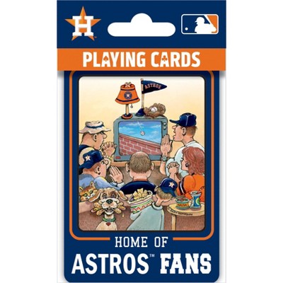 MasterPieces Officially Licensed MLB Houston Astros Fan Deck Playing Cards - 54 Card Deck
