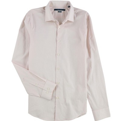 Perry Ellis Mens Slim Dobby Button Up Shirt