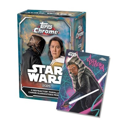 2025 Topps Chrome Star Wars Trading Card Value Box