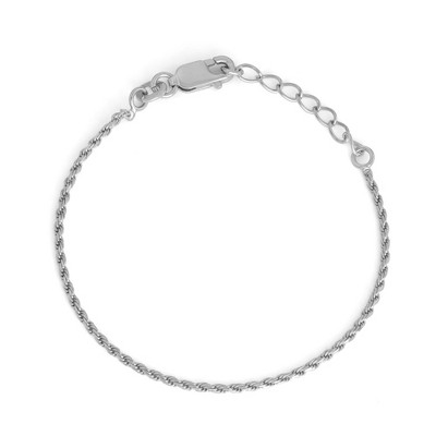 Junior Jewels Sterling Silver Children's Rope Chain Bracelet
