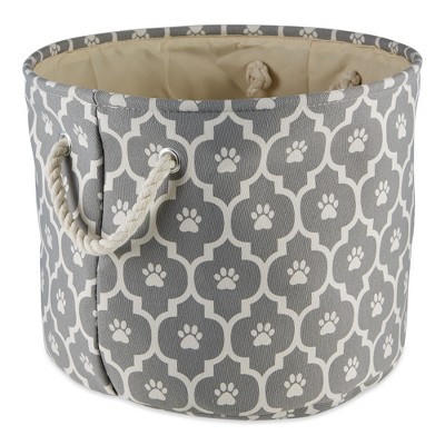 Bone Dry Polyester Pet Bin Lattice Paw