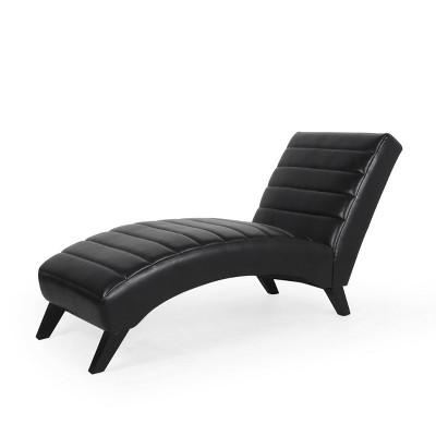 Stillmore Contemporary Channel Stitch Chaise Lounge - Christopher Knight Home