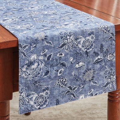 Park Designs Chinois Floral Table Runner 13" x 36"