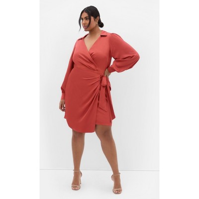 Women's Plus Size Genevieve Dress - toffee | CITY CHIC