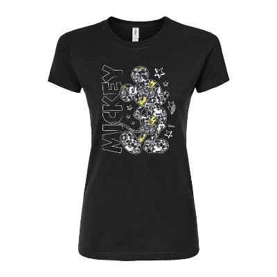 Women's - Disney - Mickey Mouse Fitted Graphic T-Shirt
