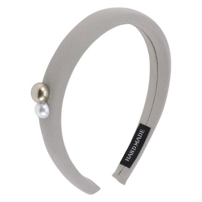 Unique Bargains Women's Elegant Faux Pearls Headbands 1 Pc
